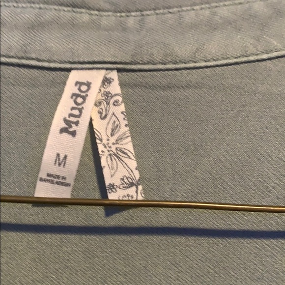 Mudd Green Shirt - Picture 3 of 4
